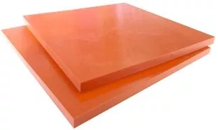 Orange Silikonmatten zum Abdecken größerer Flächen
